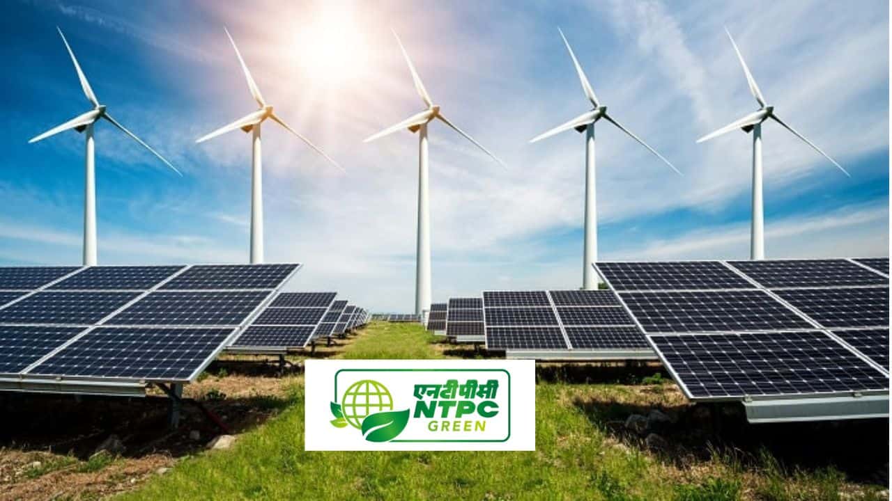 NTPC Green Energy shares jumped 2.2 percent