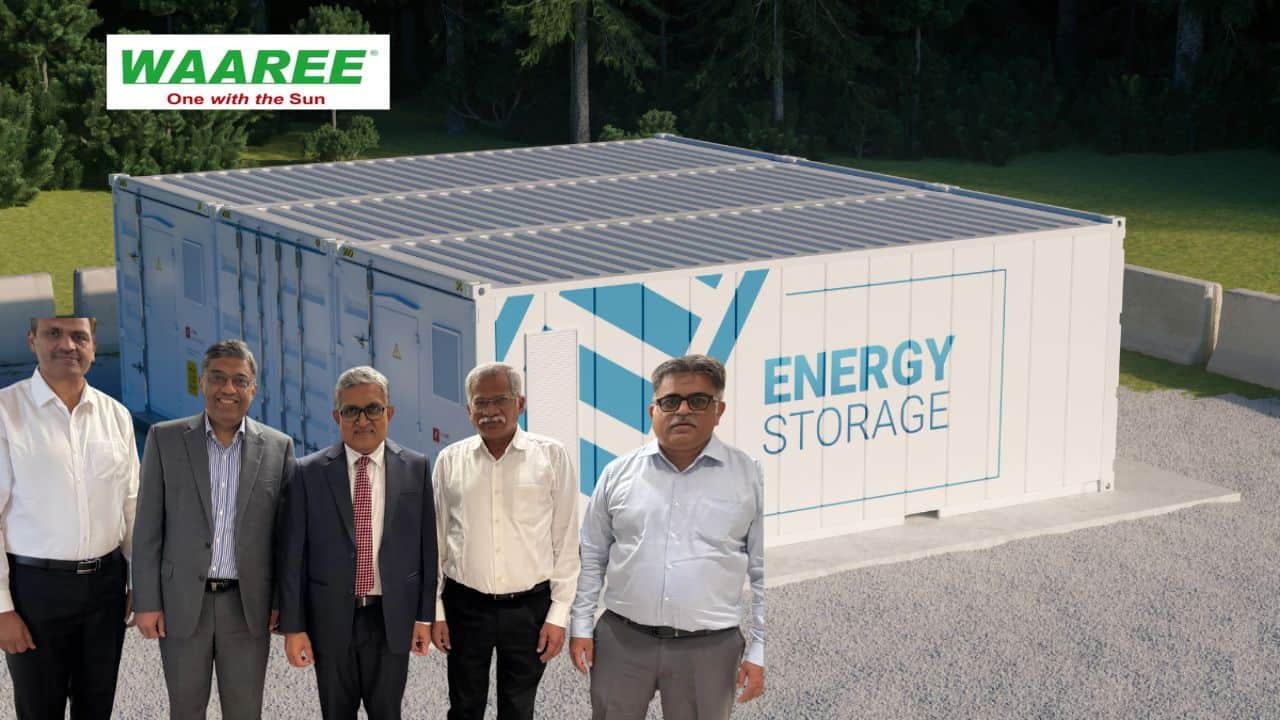 Waaree secures rs 40 crore battery storage contract