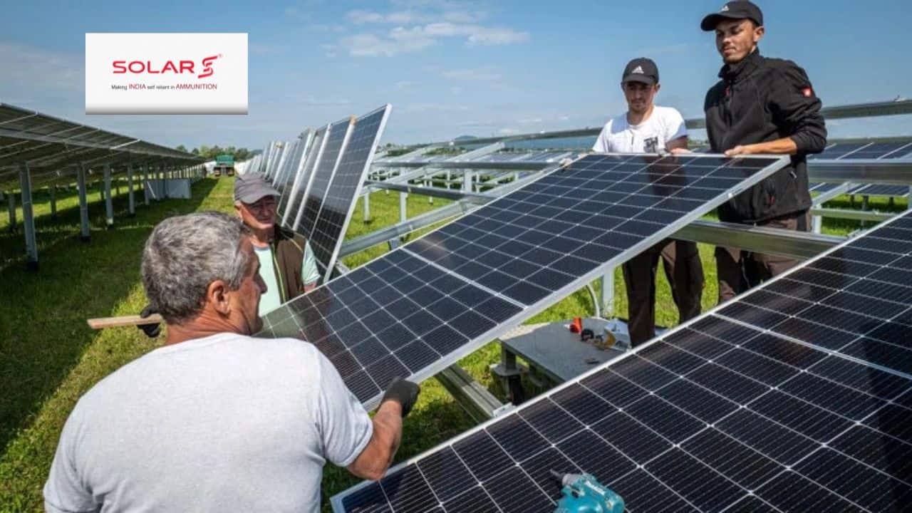 Solar Industries shares jumped 103 percent